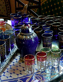 marokkanische Teegläser